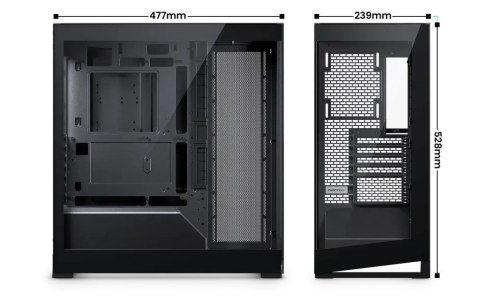 PHANTEKS NV-Serie NV5 MK2 Tempered Glass, DRGB - Satin Black PHANTEKS NV-Serie NV5 MK2 Tempered Glass, DRGB - Satin Black
