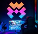 Twinkly Candies - 100 Lampki w kształcie świeczki RGB LEDs, zielony przewód, USB-C