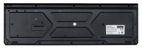 Activejet K-3911W Klawiatura bezprzewodowa czarna zasilanie baterią 1x 1,5V AAA Activejet K-3911W Klawiatura bezprzewodowa czarna zasilanie baterią 1x 1,5V AAA