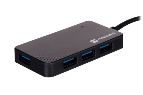 Hub NATEC Moth NHU-1342 (4x USB 3.0; kolor czarny) Hub NATEC Moth NHU-1342 (4x USB 3.0; kolor czarny)