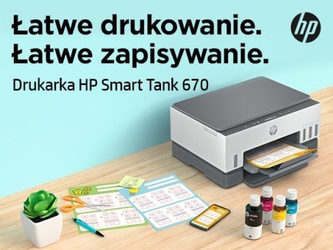 Urządzenie wielofunkcyjne HP Smart Tank 670 6UU48A Urządzenie wielofunkcyjne HP Smart Tank 670 6UU48A