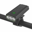 MONTIS LAMPKA ROWEROWA AKUM. PRZEDNIA LED MT110