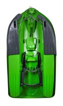 Nartosanki Hamax Sno Zebra zielony/szary