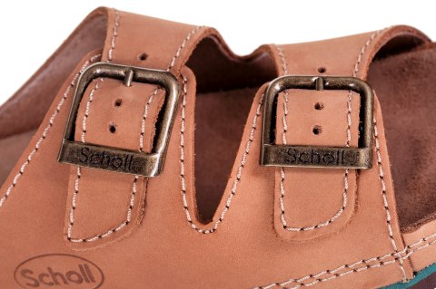 Wygodne sandały Scholl AIR BAG BACK STRAP BRĄZ 40 Wygodne sandały Scholl AIR BAG BACK STRAP BRĄZ 40