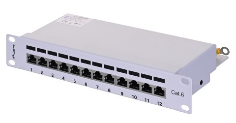Patch panel Lanberg PPF6-9012-S (1U; 10"; kat. 6; FTP; 12xRJ-45) Patch panel Lanberg PPF6-9012-S (1U; 10"; kat. 6; FTP; 12xRJ-45)