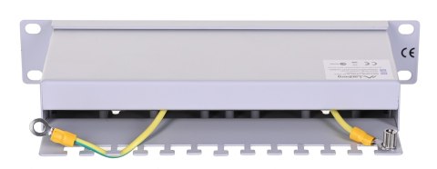Patch panel Lanberg PPF6-9012-S (1U; 10"; kat. 6; FTP; 12xRJ-45) Patch panel Lanberg PPF6-9012-S (1U; 10"; kat. 6; FTP; 12xRJ-45)