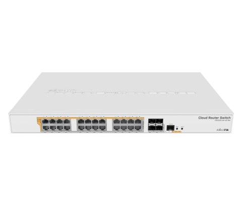 Switch Mikrotik CRS328-24P-4S+RM 28p PoE (PoE+: 24;) 450W Managed Gigabit/10G Switch Mikrotik CRS328-24P-4S+RM 28p PoE (PoE+: 24;) 450W Managed Gigabit/10G