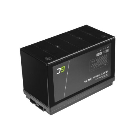 GREEN CELL AKUMULATOR LIFEPO4 CAV05 12/12,8V 100AH 1280WH / M8 GREEN CELL AKUMULATOR LIFEPO4 CAV05 12/12,8V 100AH 1280WH / M8