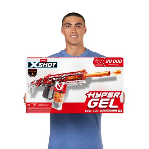 Wyrzutnia Zuru X-Shot Hyper Gel HPG-70 + 20tys kulek żelowych + okulary Wyrzutnia Zuru X-Shot Hyper Gel HPG-70 + 20tys kulek żelowych + okulary