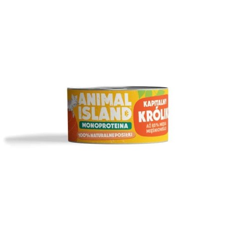 ANIMAL ISLAND Królik - Karma mokra dla kotów - 100g ANIMAL ISLAND Królik - Karma mokra dla kotów - 100g