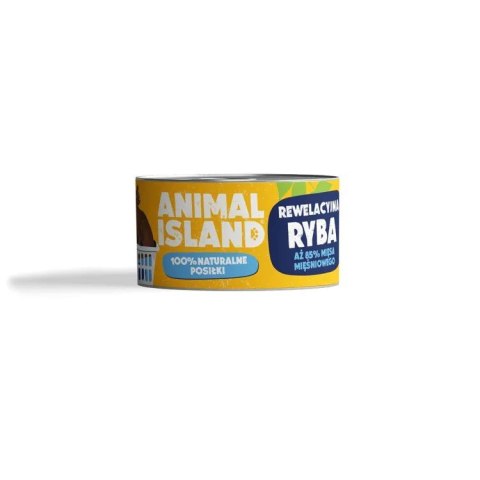 ANIMAL ISLAND Ryba - Karma mokra dla kotów - 100g ANIMAL ISLAND Ryba - Karma mokra dla kotów - 100g