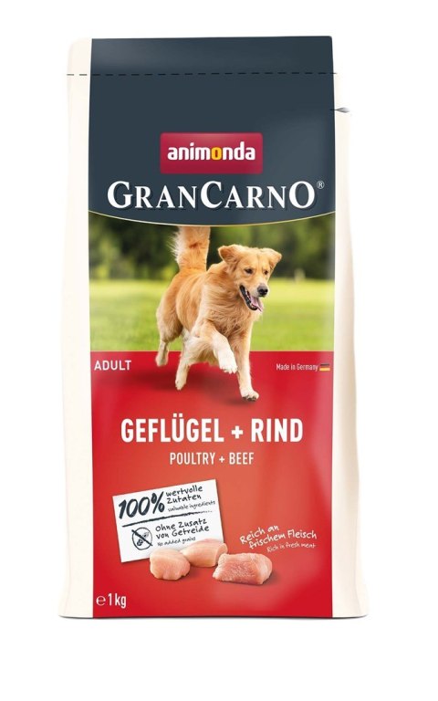 ANIMONDA Gran Carno AD Poultry + beef 1kg ANIMONDA Gran Carno AD Poultry + beef 1kg