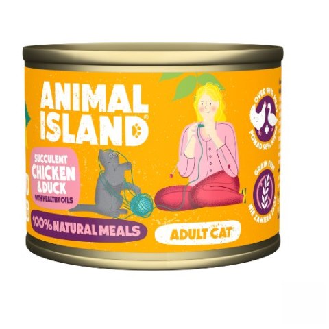 Animal Island Indyk Przepiórka mokra karma kot 200g Animal Island Indyk Przepiórka mokra karma kot 200g