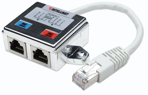 INTELLINET ADAPTER ROZGAŁĘZIACZ LAN RJ45 / 2X RJ45 INTELLINET ADAPTER ROZGAŁĘZIACZ LAN RJ45 / 2X RJ45