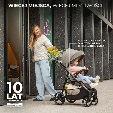 Kinderkraft wózek spacerowy TRIG 3 STONE BEIGE (WYPRZEDAŻ) Kinderkraft wózek spacerowy TRIG 3 STONE BEIGE (WYPRZEDAŻ)