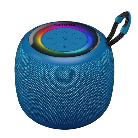 SAVIO GŁOŚNIK BEZPRZEWODOWY BLUETOOTH NIEBIESKI 5W BS-042 SAVIO GŁOŚNIK BEZPRZEWODOWY BLUETOOTH NIEBIESKI 5W BS-042