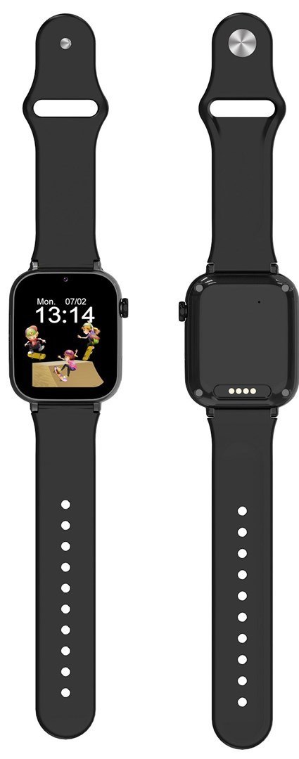 Smartwatch dziecięcy Manta Kevin czarny Smartwatch dziecięcy Manta Kevin czarny