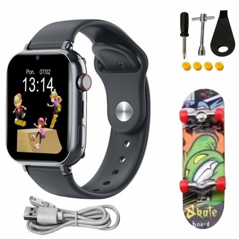 Smartwatch dziecięcy Manta Kevin czarny Smartwatch dziecięcy Manta Kevin czarny