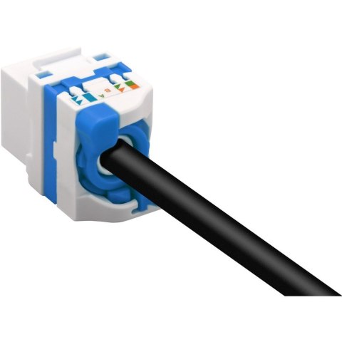 TECHLY SAMOZACISKOWY MODUŁ KEYSTONE RJ45 KAT.6A U/ TECHLY SAMOZACISKOWY MODUŁ KEYSTONE RJ45 KAT.6A U/