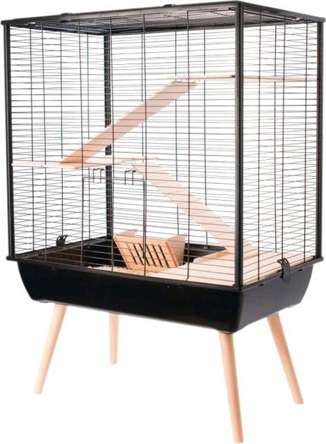 Zolux klatka Neo Cosy duże gryzonie H80, kolor czarny Zolux klatka Neo Cosy duże gryzonie H80, kolor czarny