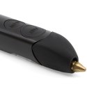 3DOODLER CREATE PLUS DŁUGOPIS DO DRUKU 3D 3 ZESTAWY FILAMENTÓW, 5 PROJEKTÓW, WTYCZKA EU, ONYX BLACK, 3DRPLUS (WYPRZEDAŻ)