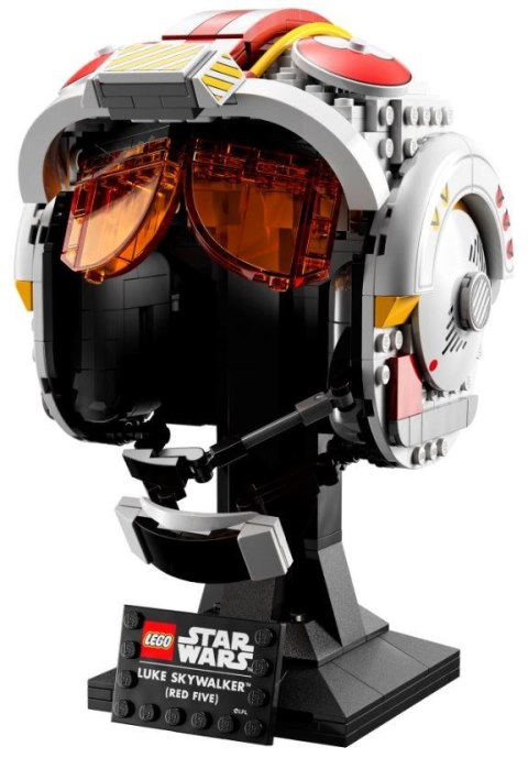 LEGO Star Wars TM 75327 Hełm Luke'a Skywalkera Czerwony Pięć LEGO Star Wars TM 75327 Hełm Luke'a Skywalkera Czerwony Pięć