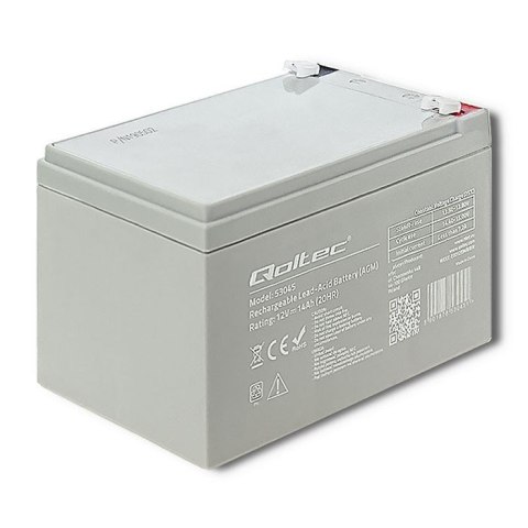 Akumulator bezobsługowy Qoltec 53045 Akumulator bezobsługowy Qoltec 53045