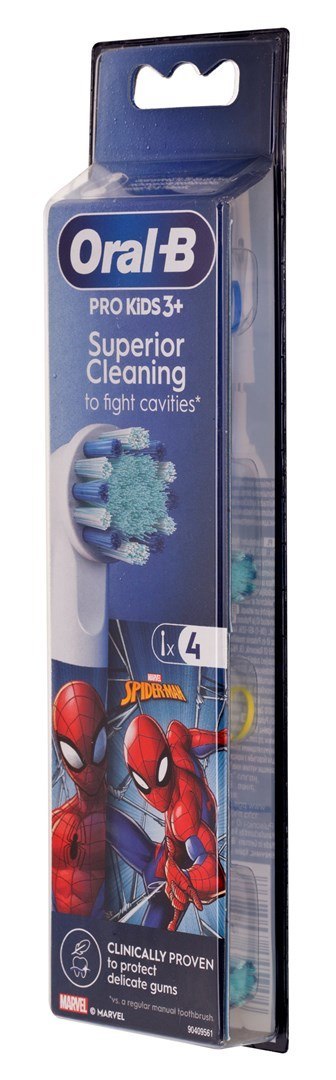 Braun Końcówki Oral-B EB10S-2 Spider-Man 4szt Braun Końcówki Oral-B EB10S-2 Spider-Man 4szt