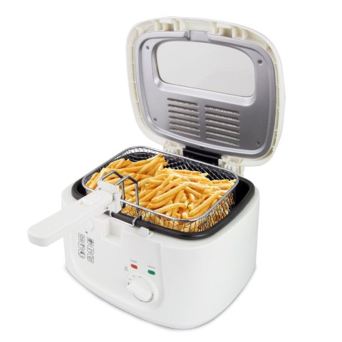 Frytownica Esperanza SPRING ROLL EKG012 (2,5 l; 1800W; kolor biały) (WYPRZEDAŻ) Frytownica Esperanza SPRING ROLL EKG012 (2,5 l; 1800W; kolor biały) (WYPRZEDAŻ)