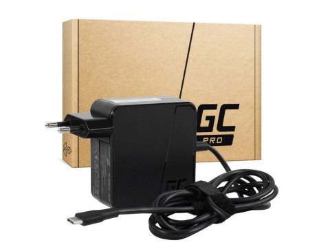 GREEN CELL ZASILACZ / ŁADOWARKA USB-C 65W 5V-9V-12V-15V/3A, 20V/3.25A POWER DELIVERY (AD134PV2) GREEN CELL ZASILACZ / ŁADOWARKA USB-C 65W 5V-9V-12V-15V/3A, 20V/3.25A POWER DELIVERY (AD134PV2)
