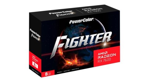 Karta Graficzna PowerColor Fighter RX7600 8G-F (WYPRZEDAŻ) Karta Graficzna PowerColor Fighter RX7600 8G-F (WYPRZEDAŻ)