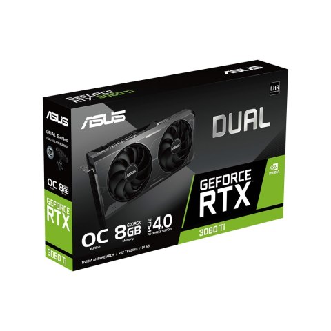 Karta graficzna ASUS Dual GeForce RTX 3060 Ti OC 8GB GDDR6X (WYPRZEDAŻ) Karta graficzna ASUS Dual GeForce RTX 3060 Ti OC 8GB GDDR6X (WYPRZEDAŻ)