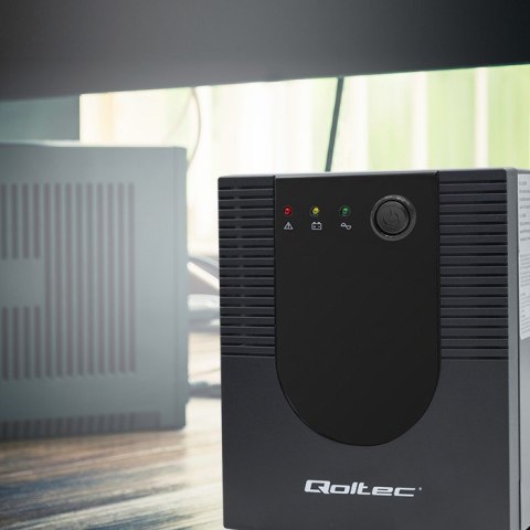 QOLTEC ZASILACZ AWARYJNY UPS LINE INTERACTIVE MONOLITH | 2000VA | 1200W (WYPRZEDAŻ) QOLTEC ZASILACZ AWARYJNY UPS LINE INTERACTIVE MONOLITH | 2000VA | 1200W (WYPRZEDAŻ)