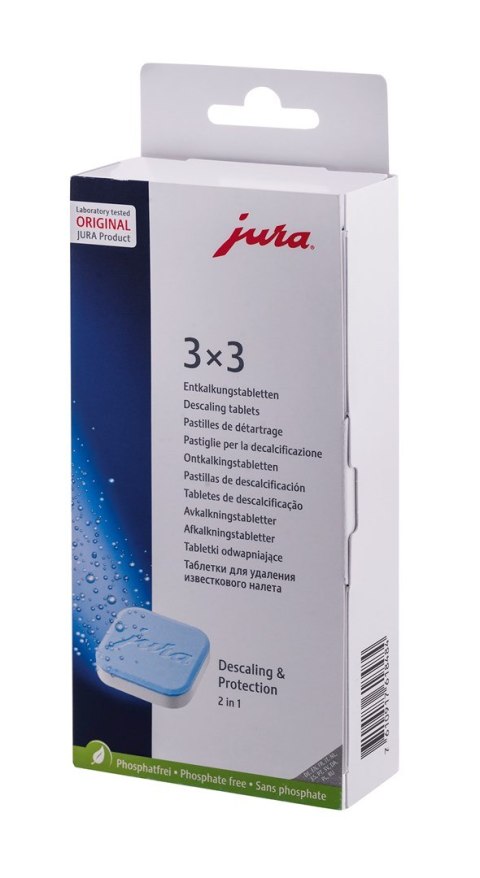 Tabletki odkamieniające Jura 3x3szt. Tabletki odkamieniające Jura 3x3szt.