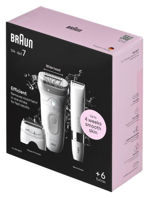 Braun Depilator elektryczny Silk-épil 7 7-441 Braun Depilator elektryczny Silk-épil 7 7-441