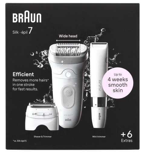 Braun Depilator elektryczny Silk-épil 7 7-441 Braun Depilator elektryczny Silk-épil 7 7-441