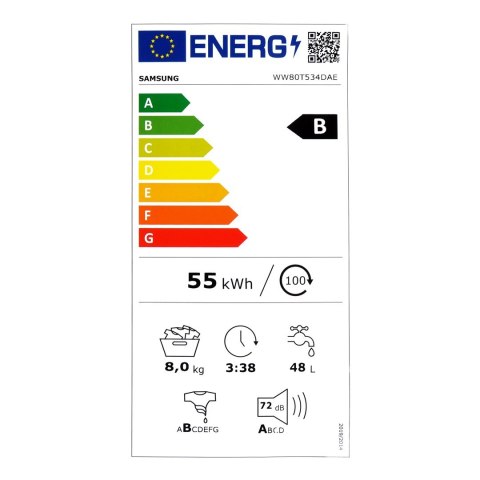 Pralka SAMSUNG WW80T534DAE Pralka SAMSUNG WW80T534DAE