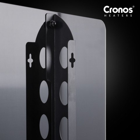 Promiennik podczerwieni Cronos Synthelith CRG-720TWP 720W szklany czarny z WiFi i pilotem Promiennik podczerwieni Cronos Synthelith CRG-720TWP 720W szklany czarny z WiFi i pilotem