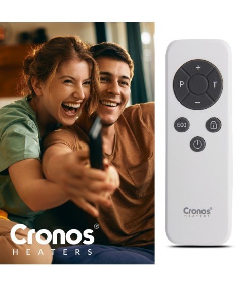 Promiennik podczerwieni Cronos Synthelith Pro CRP-1200TWP 1200W szary z WiFi i pilotem Promiennik podczerwieni Cronos Synthelith Pro CRP-1200TWP 1200W szary z WiFi i pilotem