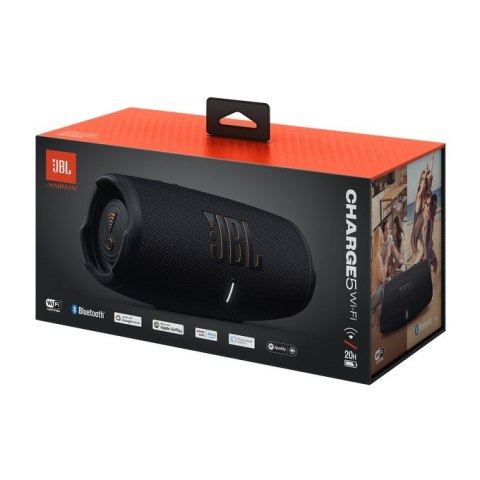 Głośnik JBL Charge 5 WiFi (czarny) Głośnik JBL Charge 5 WiFi (czarny)