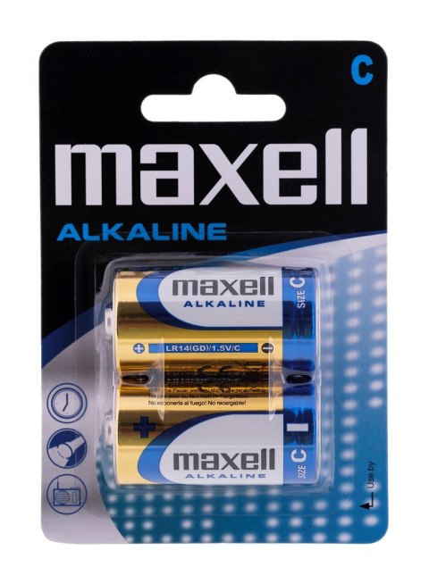 MAXELL Bateria alkaliczna LR14, 2 szt. MAXELL Bateria alkaliczna LR14, 2 szt.