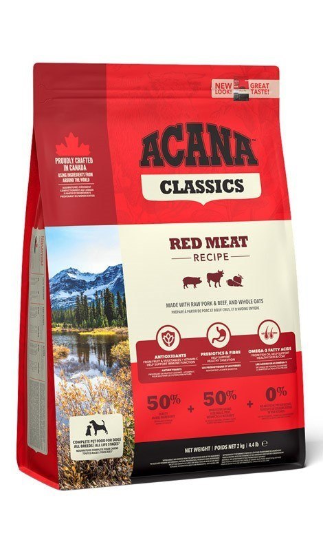 ACANA Classics Red Meat - sucha karma dla psa - 2 kg (WYPRZEDAŻ) ACANA Classics Red Meat - sucha karma dla psa - 2 kg (WYPRZEDAŻ)