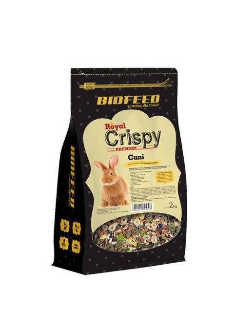 BIOFEED Royal Crispy Premium Cuni 2kg BIOFEED Royal Crispy Premium Cuni 2kg