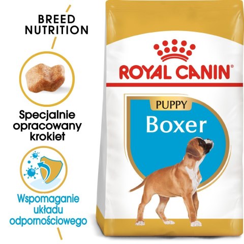 ROYAL CANIN BHN Boxer Puppy - sucha karma dla szczeniąt rasy boxer - 12 kg ROYAL CANIN BHN Boxer Puppy - sucha karma dla szczeniąt rasy boxer - 12 kg