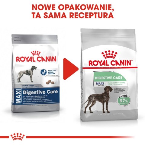 ROYAL CANIN CCN MAXI DIGESTIVE CARE - sucha karma dla psa dorosłego - 3kg (WYPRZEDAŻ) ROYAL CANIN CCN MAXI DIGESTIVE CARE - sucha karma dla psa dorosłego - 3kg (WYPRZEDAŻ)