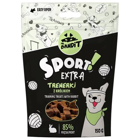 VetExpert Mr.Bandit SPORT EXTRA Trenerki z królikiem - Przysmak dla psów - 150g VetExpert Mr.Bandit SPORT EXTRA Trenerki z królikiem - Przysmak dla psów - 150g