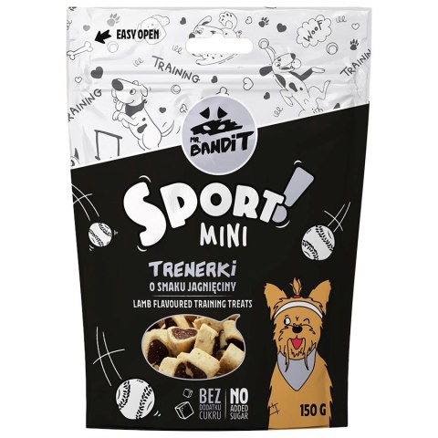 VetExpert Mr.Bandit SPORT MINI Trenerki jagnięciny - Przysmak dla psów - 150g VetExpert Mr.Bandit SPORT MINI Trenerki jagnięciny - Przysmak dla psów - 150g