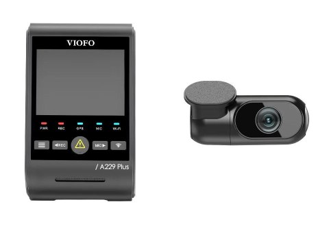 Wideorejstrator VIOFO A229 PLUS 2CH-G GPS Wideorejstrator VIOFO A229 PLUS 2CH-G GPS