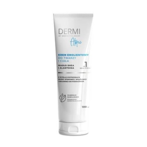 DERMI Atopic Krem emolientowy do twarzy i ciała 100 ml DERMI Atopic Krem emolientowy do twarzy i ciała 100 ml