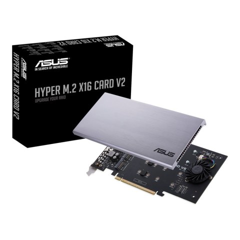 Kontroler ASUS HYPER M.2 X16 CARD V2 (WYPRZEDAŻ) Kontroler ASUS HYPER M.2 X16 CARD V2 (WYPRZEDAŻ)